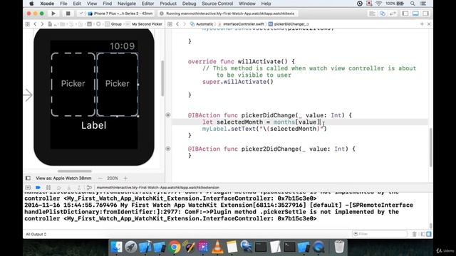 App Improvement Ventures for WatchOS with Quick in Xcode (2 Picker Part 2) смотреть онлайн