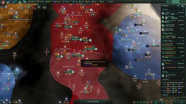 Stellaris 1.5 Utopia w/ Lord X and Pope Reagan Ep. 16 - Death Bringers смотреть онлайн