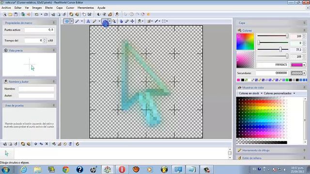 como hacer un cursor neon con bola del color amarilla o que quieras смотреть онлайн