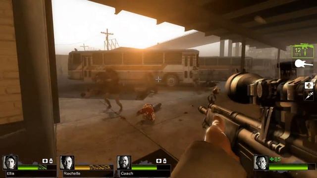 Left 4 Dead 2 Demo - HD Gameplay (1080p) смотреть онлайн