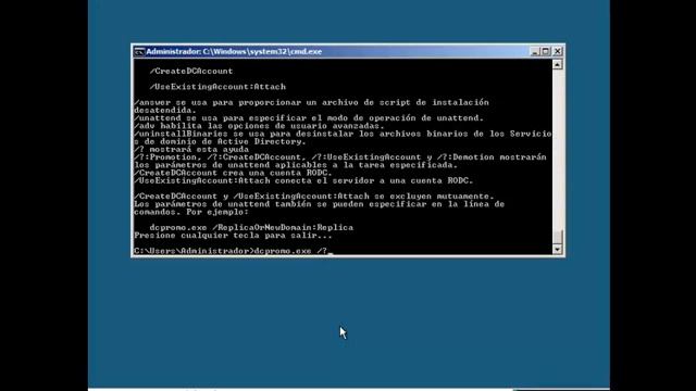 Videotutorial Instalacion y Configuracion de Windows server 2008 core parte 2 смотреть онлайн