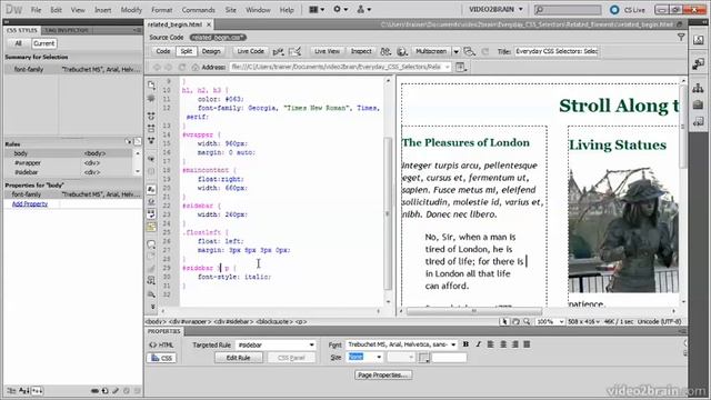 4.2 Selecting Related Elements смотреть онлайн