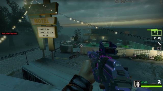 Cyber Riot PP19 SD in - Left 4 Dead 2 - MAC-10 Mod in Action смотреть онлайн
