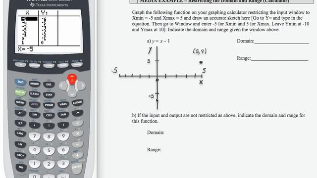 12x_L1_P18_F13 - Intermediate Algebra - Restricted Domain & Range смотреть онлайн