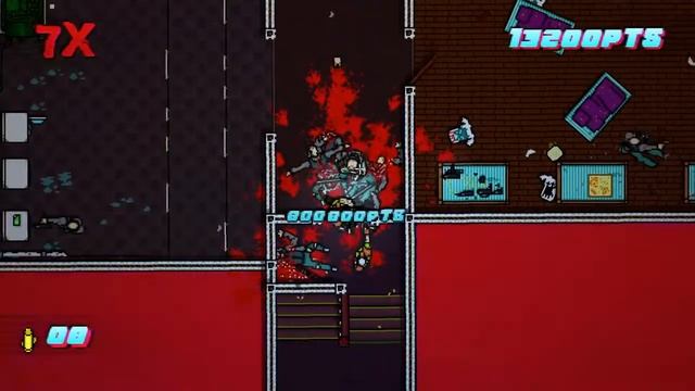 Hotline Miami2 \HARD MODE S walkthrough/ 1.Down Under Alex & Ash смотреть онлайн