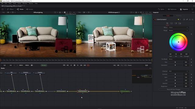 65. Compositing AOVs in Fusion смотреть онлайн