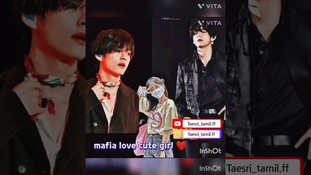 mafia love cute girl ❤️ Taehyung Tamil voice FF 🦋 смотреть онлайн