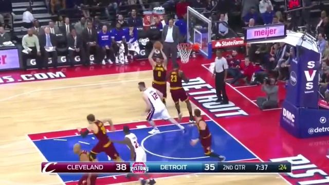 LeBron James Full Highlights 2015.11.17 vs Pistons 30 Pts смотреть онлайн