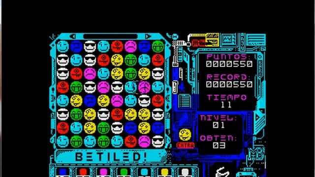 BeTiled - ZX Spectrum - emulador Z80Stealth 1.23 - testeado en Windows 7 x64 смотреть онлайн