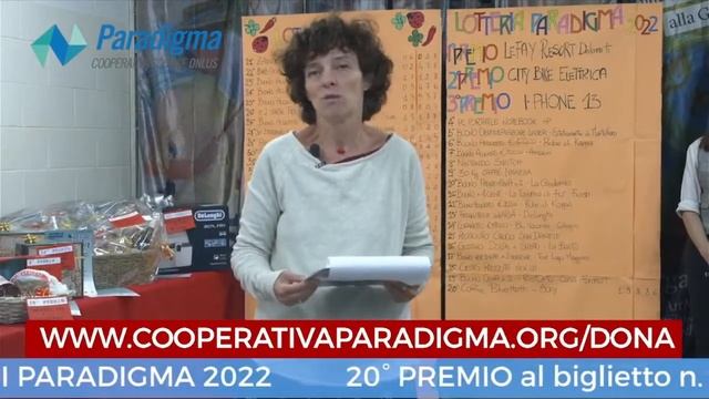 Estrazione della Lotteria di Cooperativa Paradigma 2022 смотреть онлайн