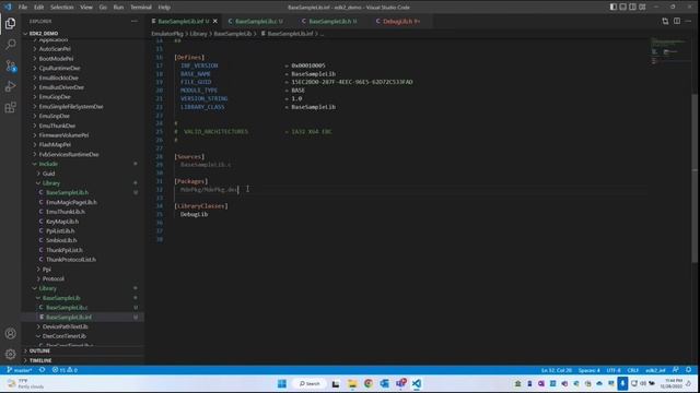 Edk2 Base Library Class Creation смотреть онлайн