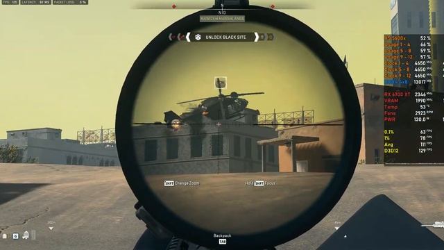 Warzone 2.0 Battle Royale Gameplay Benchmark - RX 6700 XT + R5 5600x 3440x1440 смотреть онлайн