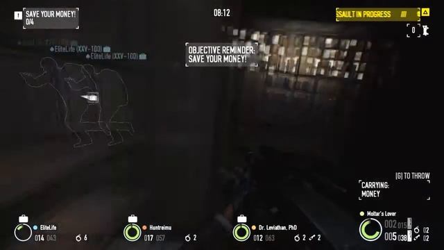 Co-operative Play through Of Payday 2 (Nightmare DeathWish) смотреть онлайн