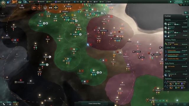 Stellaris Utopia - Otaga Robotic Ascension - EP 7 - Conquest смотреть онлайн
