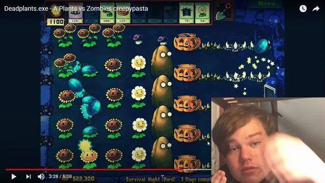 Dead Plants.EXE Review (Plants vs Zombies Creepy Pasta) смотреть онлайн