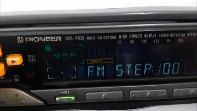 Pioneer DEH P836, sequência para habilitar entrada auxiliar pelo ip-bus by, Vargas Rádios Amparo смотреть онлайн