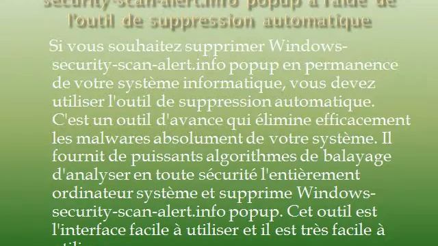Supprimer Windows-security-scan-alert.info popup смотреть онлайн