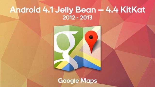 Google Maps Icon Evolution (2007 - 2022) смотреть онлайн