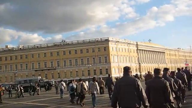 стратегия-31 СПб, Дворцовая площадь 31-ого августа 2010г. смотреть онлайн