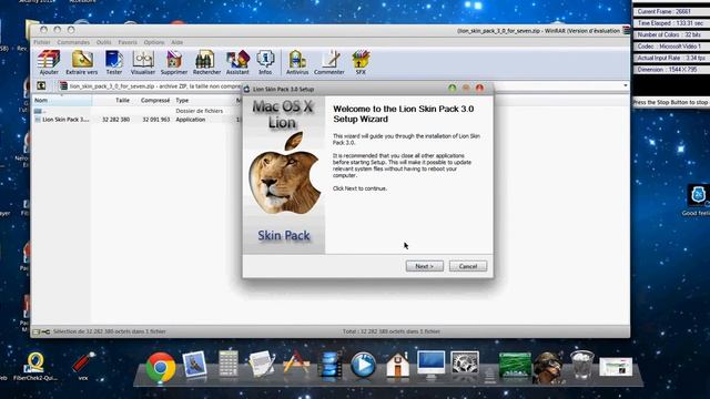 comment mettre le theme OS X lion sur windows 7.avi смотреть онлайн