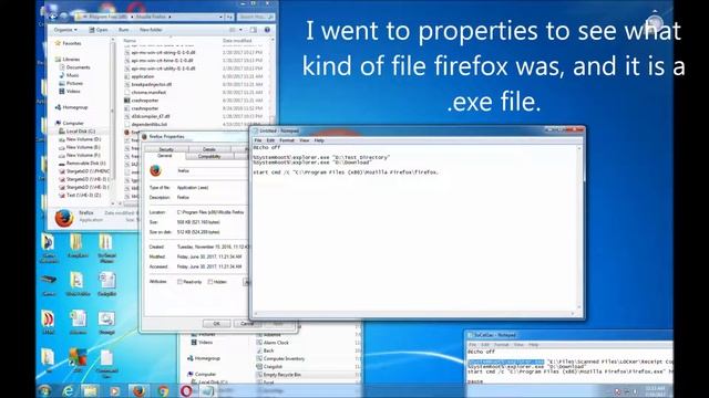 Open Websites and Folders with Batch file смотреть онлайн