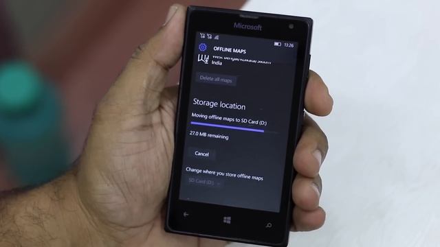 Windows 10 Mobile : Move Offline Maps to SD Card смотреть онлайн