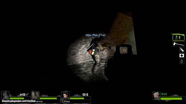 Left 4 Dead 2 Coop #3 Map Buried Deep Kinh Quá Không Chơi Đâu | Chapters 2 Old Tunnels смотреть онлайн