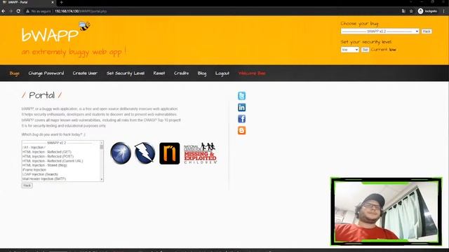 Resolviendo bWAPP смотреть онлайн