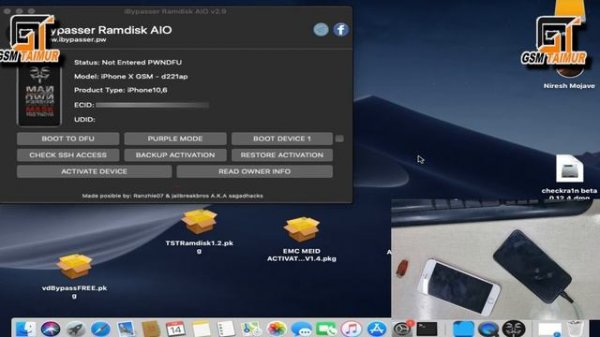 IBYPASSER RAMDISK HELLO BYPASS IOS 15 bypass no jailbreak required ✅iPhone 6s – iPhone X supported