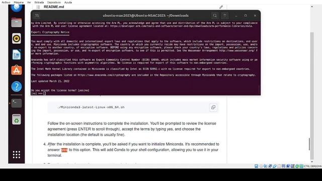 Install Conda in GNU Linux Ubuntu смотреть онлайн