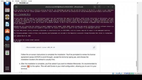 Install Conda in GNU Linux Ubuntu