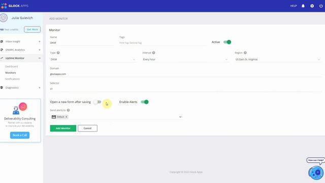 Getting started with Uptime Monitor by GlockApps смотреть онлайн