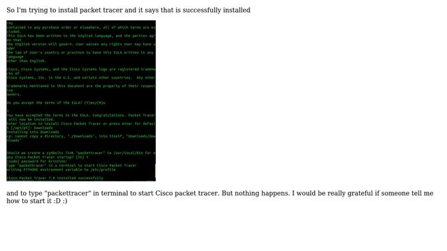 Ubuntu: Trying to start Cisco packet tracer смотреть онлайн