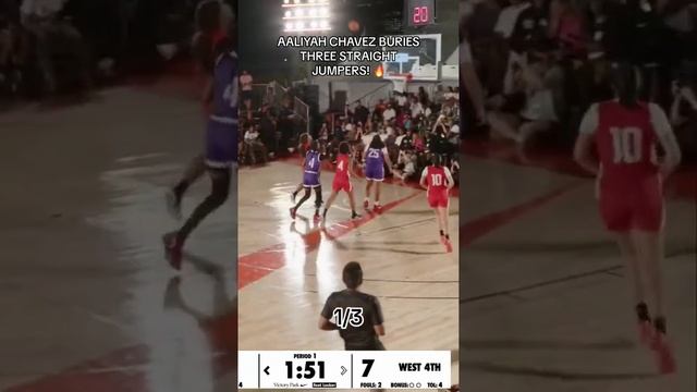 Top prospect @The_aaliyah_chavez is heating up for Dyckman#NBA #NBAFutureStartsNow #AaliyahChavez смотреть онлайн