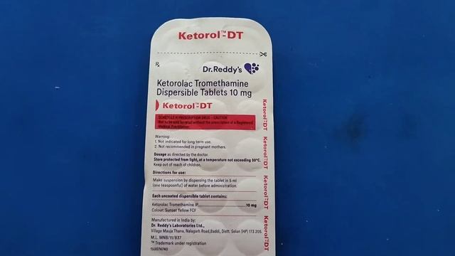 ketorol dt tablet use in Hindi || medicine for dental pain смотреть онлайн