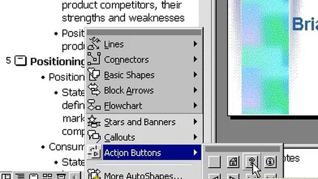 Microsoft Office PowerPoint 2000 Action icons смотреть онлайн
