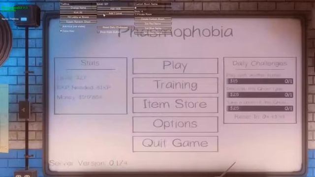 PHASMOPHOBIA MOD MENU | TROLL OPTIONS, ESP & MORE | TUTORIAL | WORK ON OCTOBER 2021 смотреть онлайн