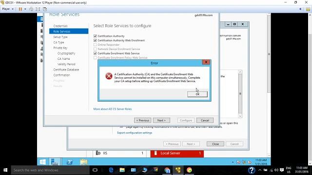 Active Directory Certficate Services on Windows 2012 R2 Installation Step by Step смотреть онлайн