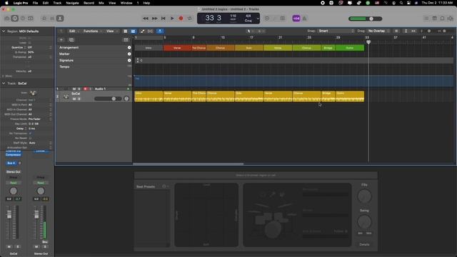 How to play stock drummer in Logic Pro x 10.7 Myanmar? Logic pro x တွင်ပါသော ဒရမ်မာ ကိုအသုံးပြုနည်း смотреть онлайн