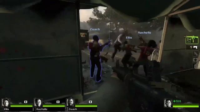 L4D2 Minecraft SFX Addon (rifle and grenade launcher) смотреть онлайн