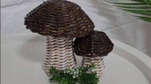 Бесплатный мастер-класс по плетению  грибочков!