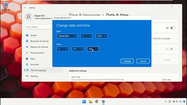 Cómo cambiar la fecha y la hora en Windows 11 смотреть онлайн