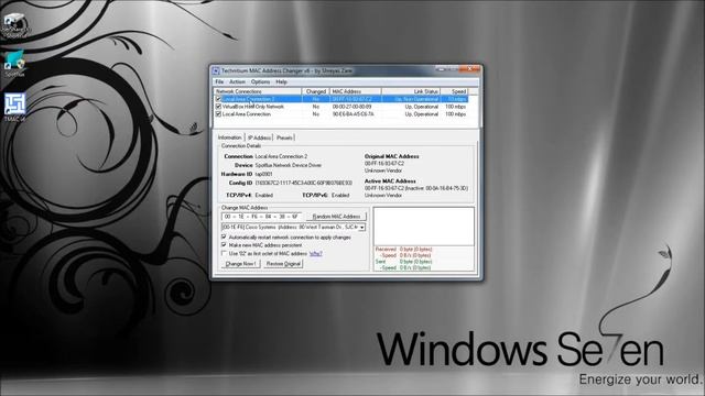 MAC Address Changer: Spoof MAC Address смотреть онлайн