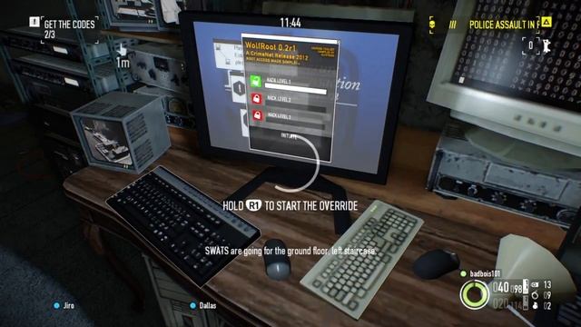PAYDAY 2: CRIMEWAVE EDITION my first video clip смотреть онлайн