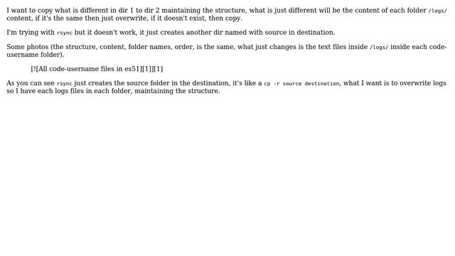 Unix & Linux: Copy what is different in dir1 to dir2 Rsync. Synchronize? смотреть онлайн