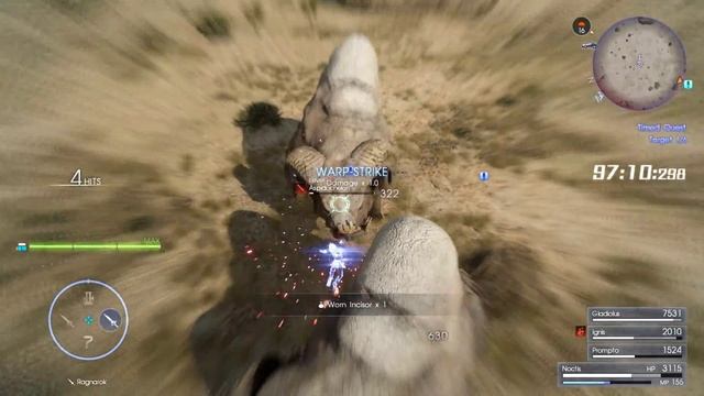 Final Fantasy XV Windows Edition - Aspidochelon Fight - MAX Settings 1440p 60FPS смотреть онлайн