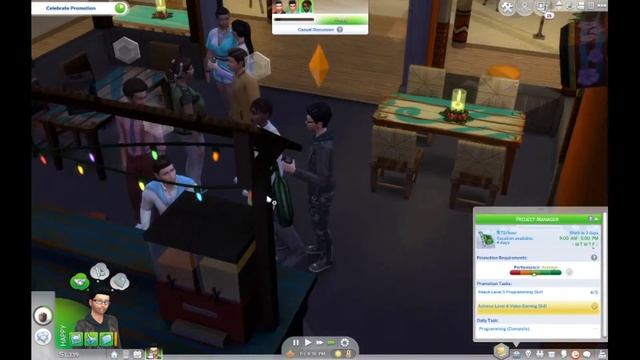 Sims 4 - ep 22 Manual labor job смотреть онлайн