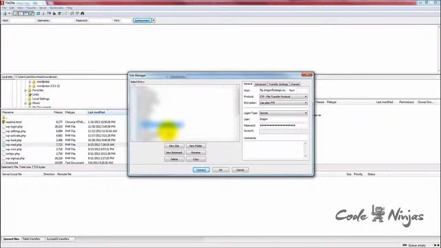 Course 1 - Getting Started - Configuring your Computer - Step 4 (Windows) - Configuring Filezilla смотреть онлайн