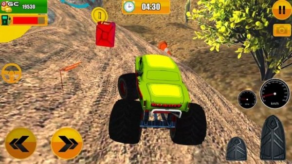 Uphill Monster truck driving – 4x4 SUV Monster Truck Games - Android GamePlay