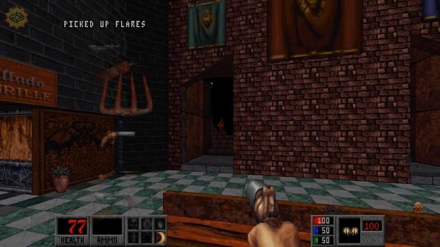 BLOOD: FRESH SUPPLY прохождение игры – E1M2: WRONG SIDE OF THE TRACKS [EXTRA CRISPY | ALL SECRETS] смотреть онлайн